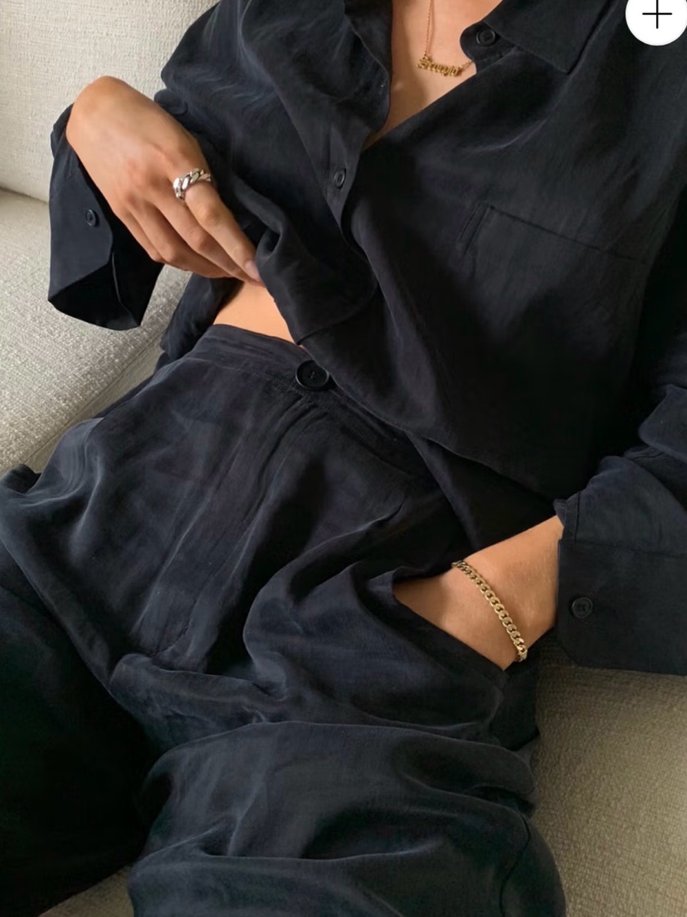 Djerf Avenue On The Go Pants Ash L